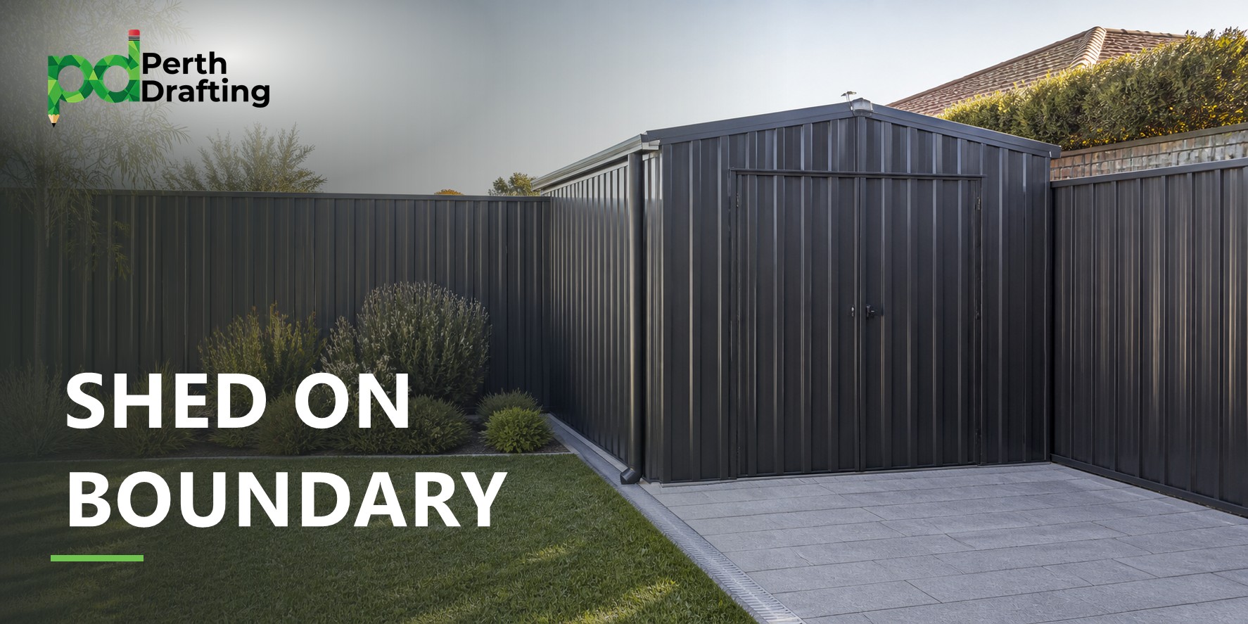 Shed on boundary
